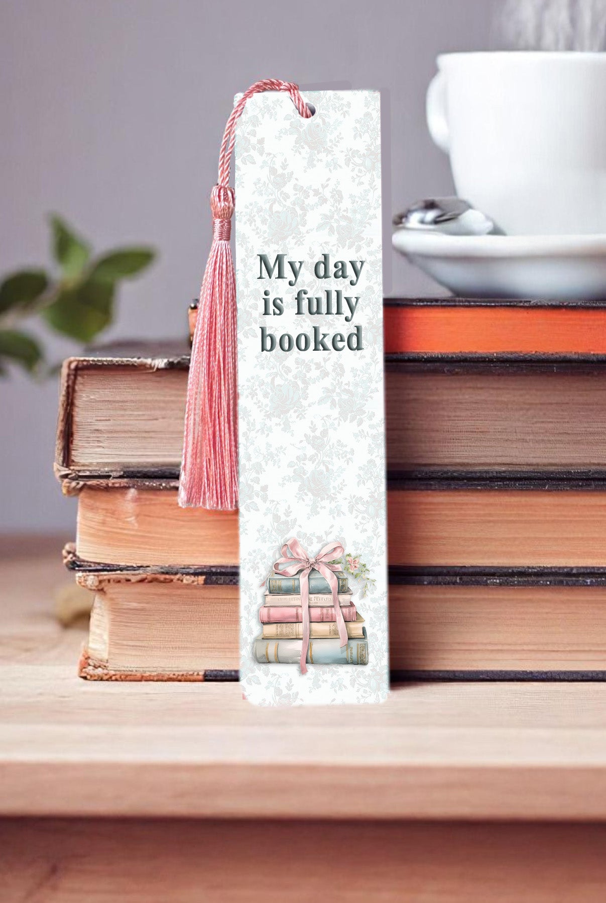 Pastel Books Metal Bookmarks