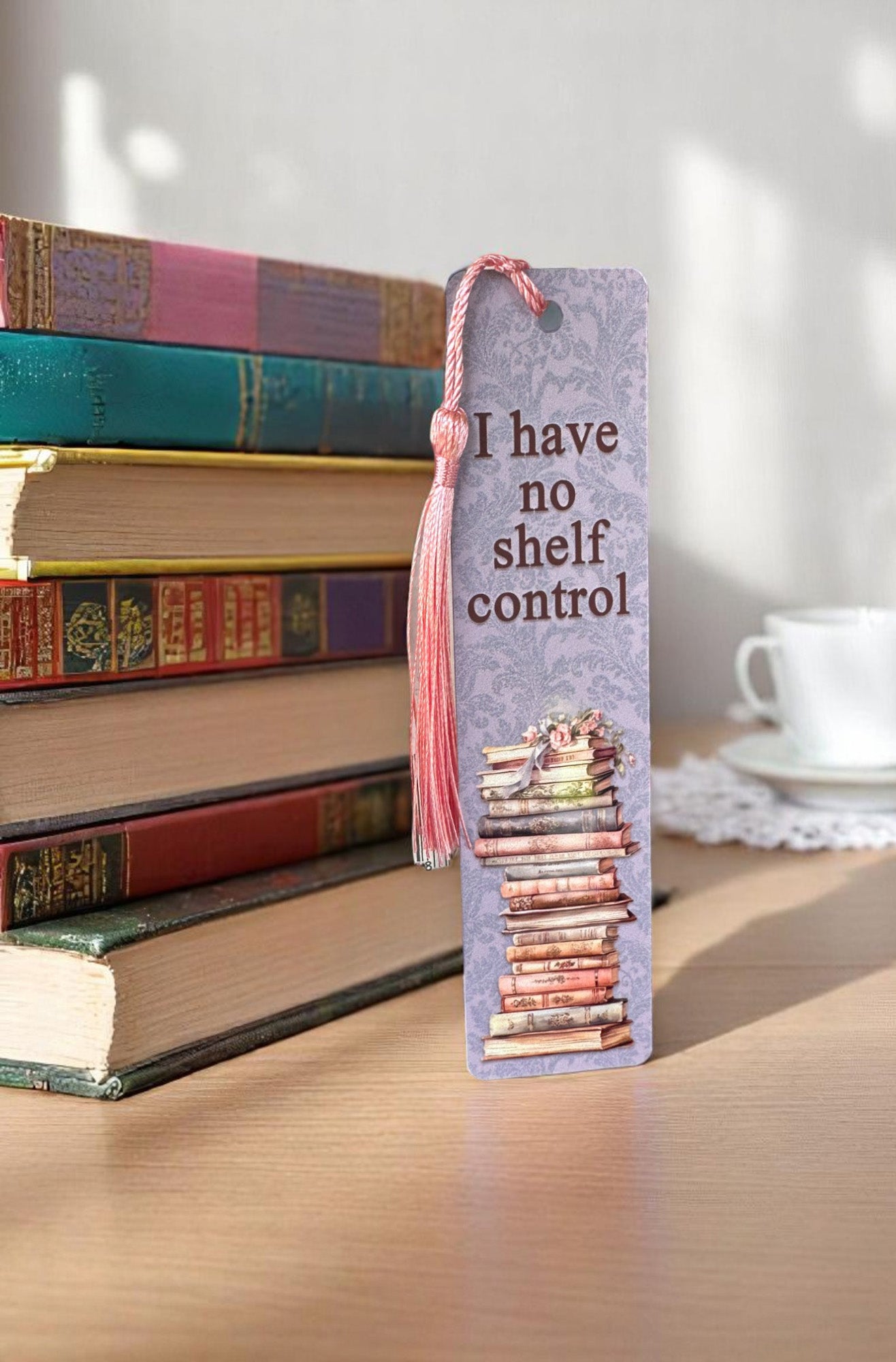 Pastel Books Metal Bookmarks