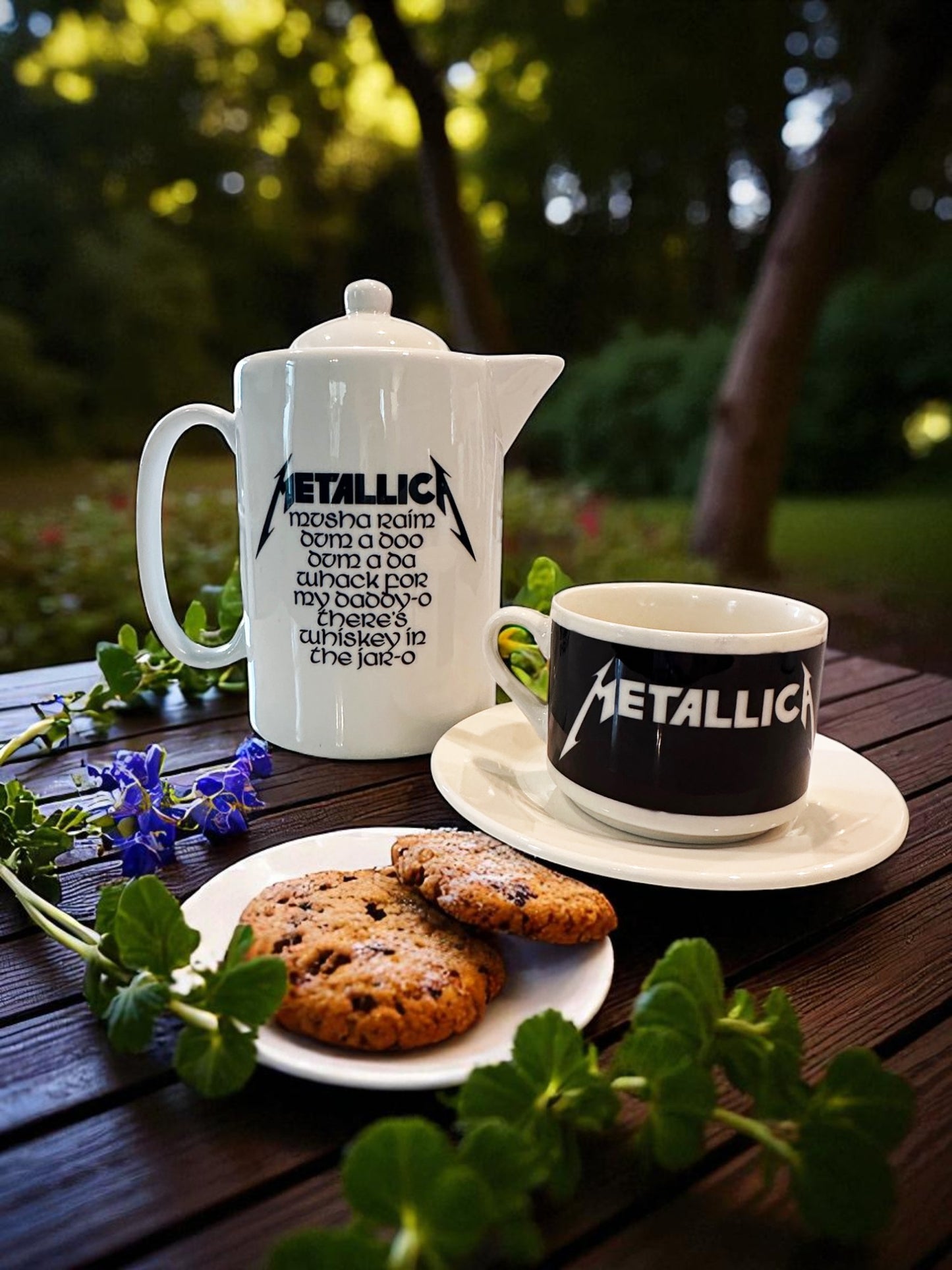 Rocker Tea Set - Includes Two Matching Tea Cups