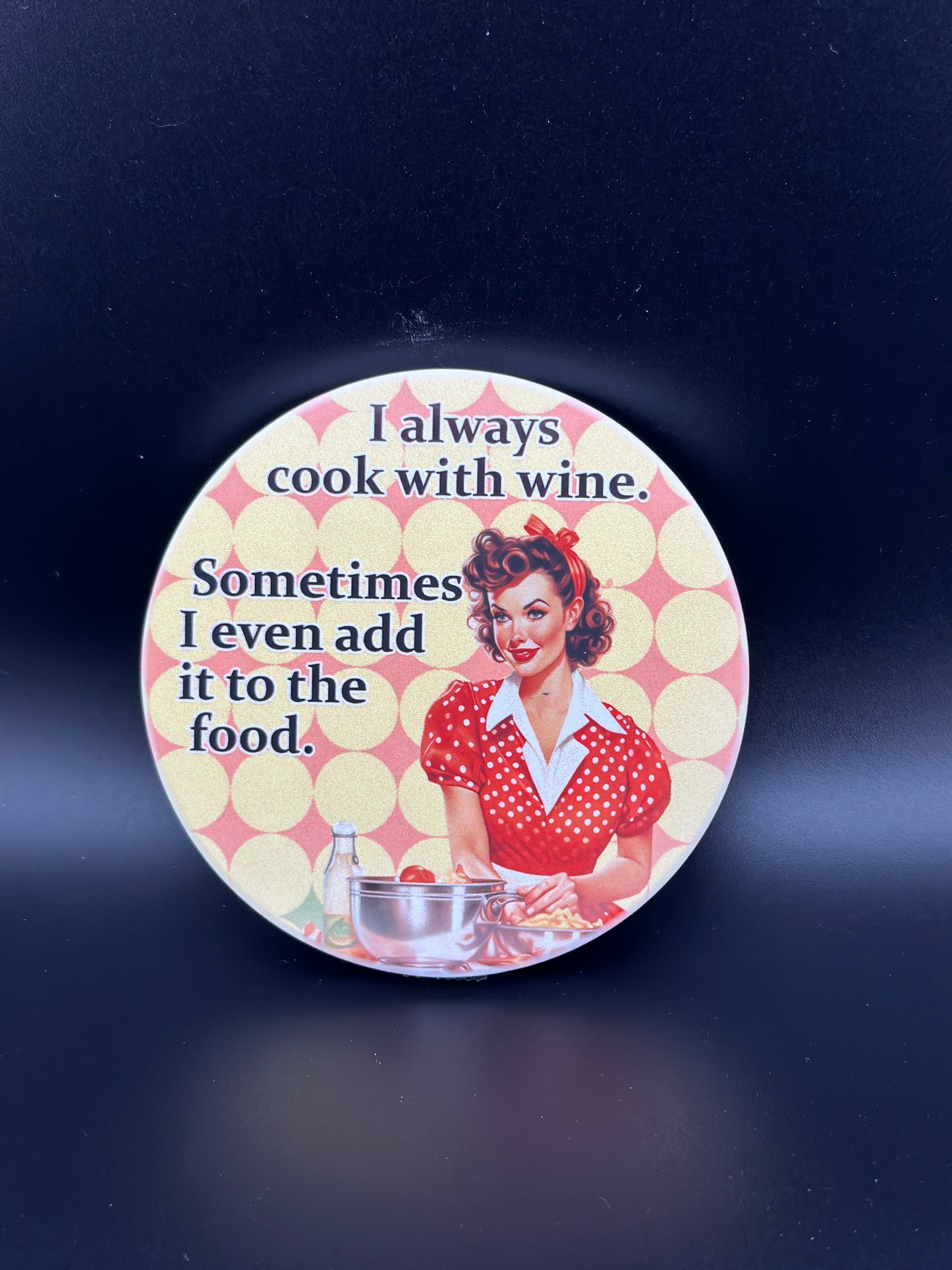 Retro Mid-Century Sarcastic Coasters - Set of 4!