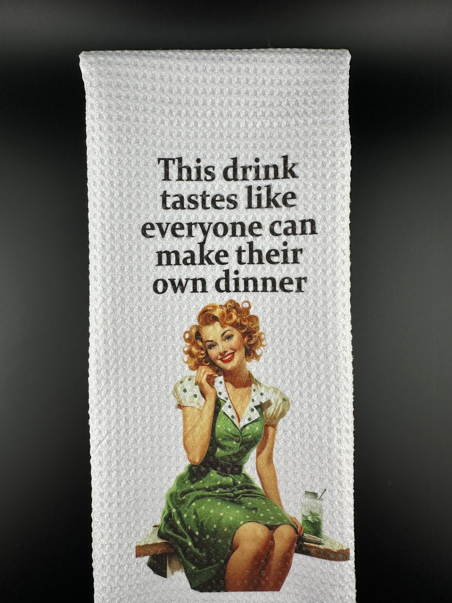 Retro Mid-Century Sarcastic Tea Towel - Set of 2 (mix and match!)