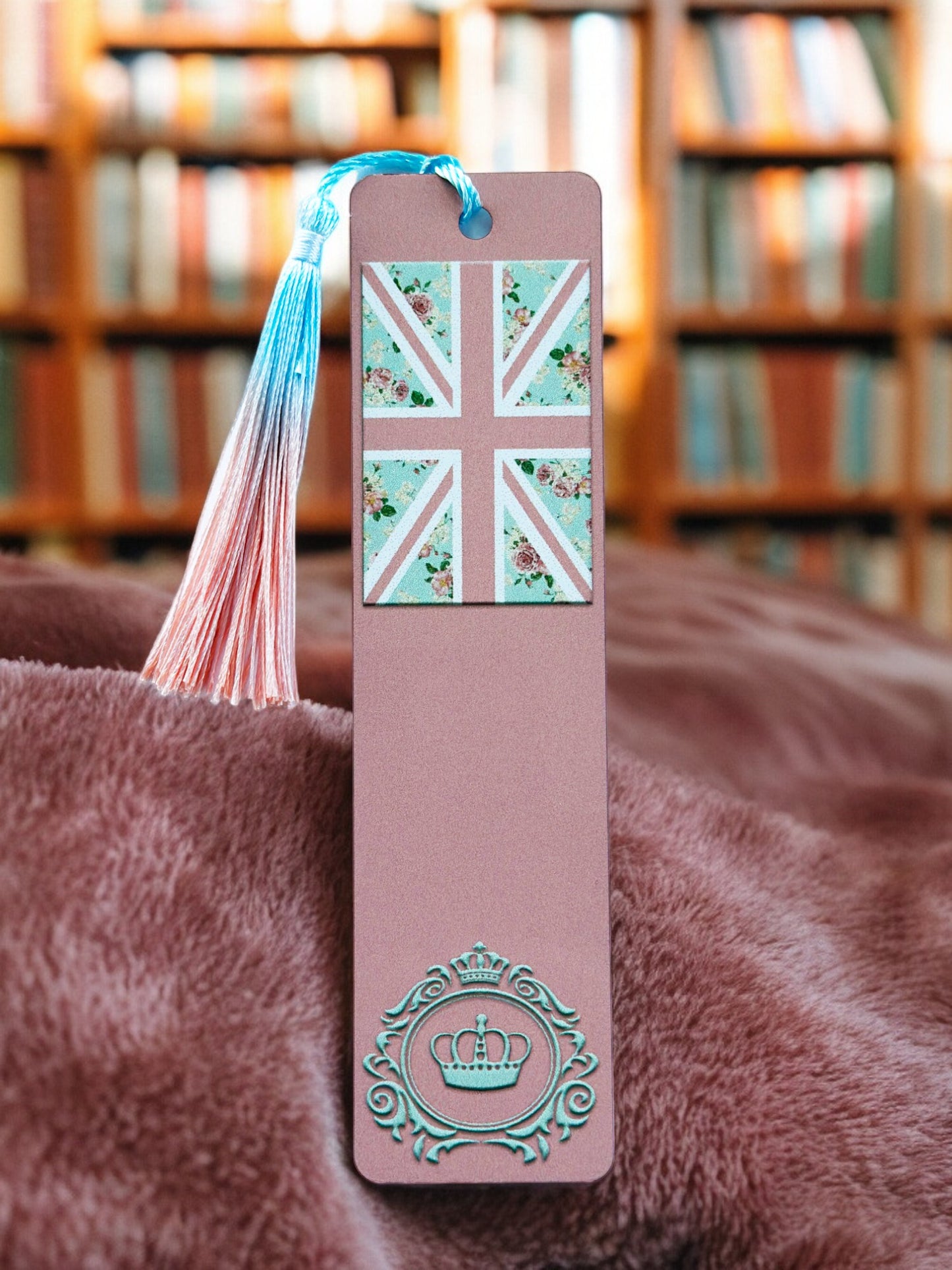 Union Jack Metal Bookmark