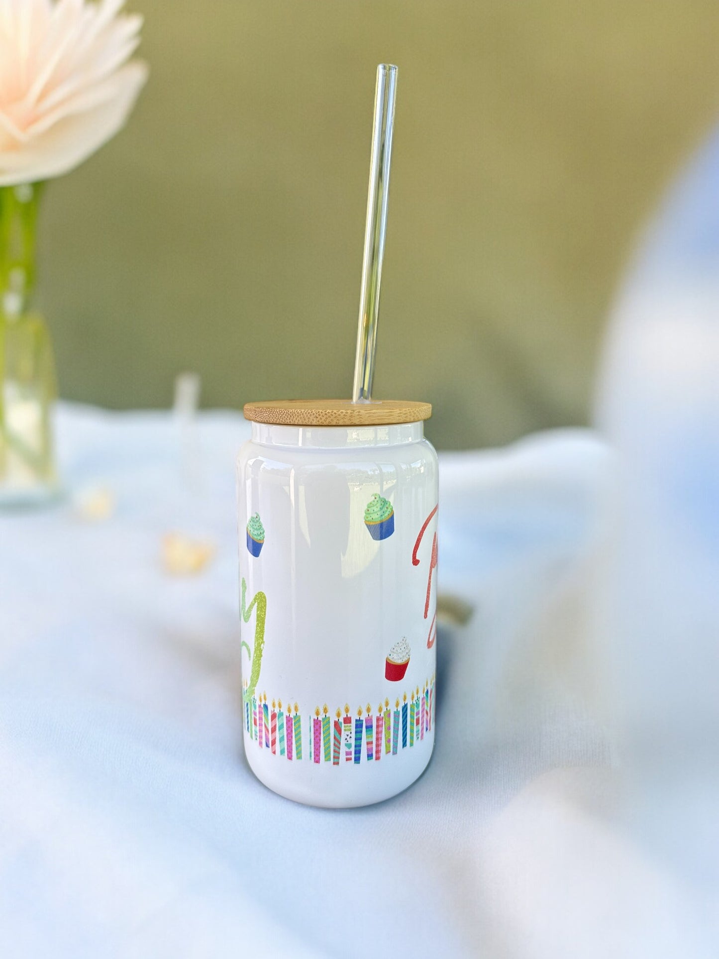 Birthday Glass Tumbler