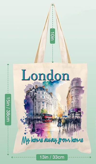 London Home Away from Home Tote Bag