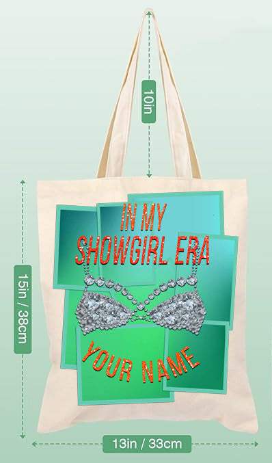 Customizable In My Showgirl Era Tote Bag