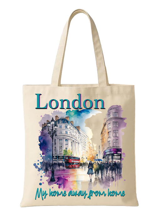London Home Away from Home Tote Bag