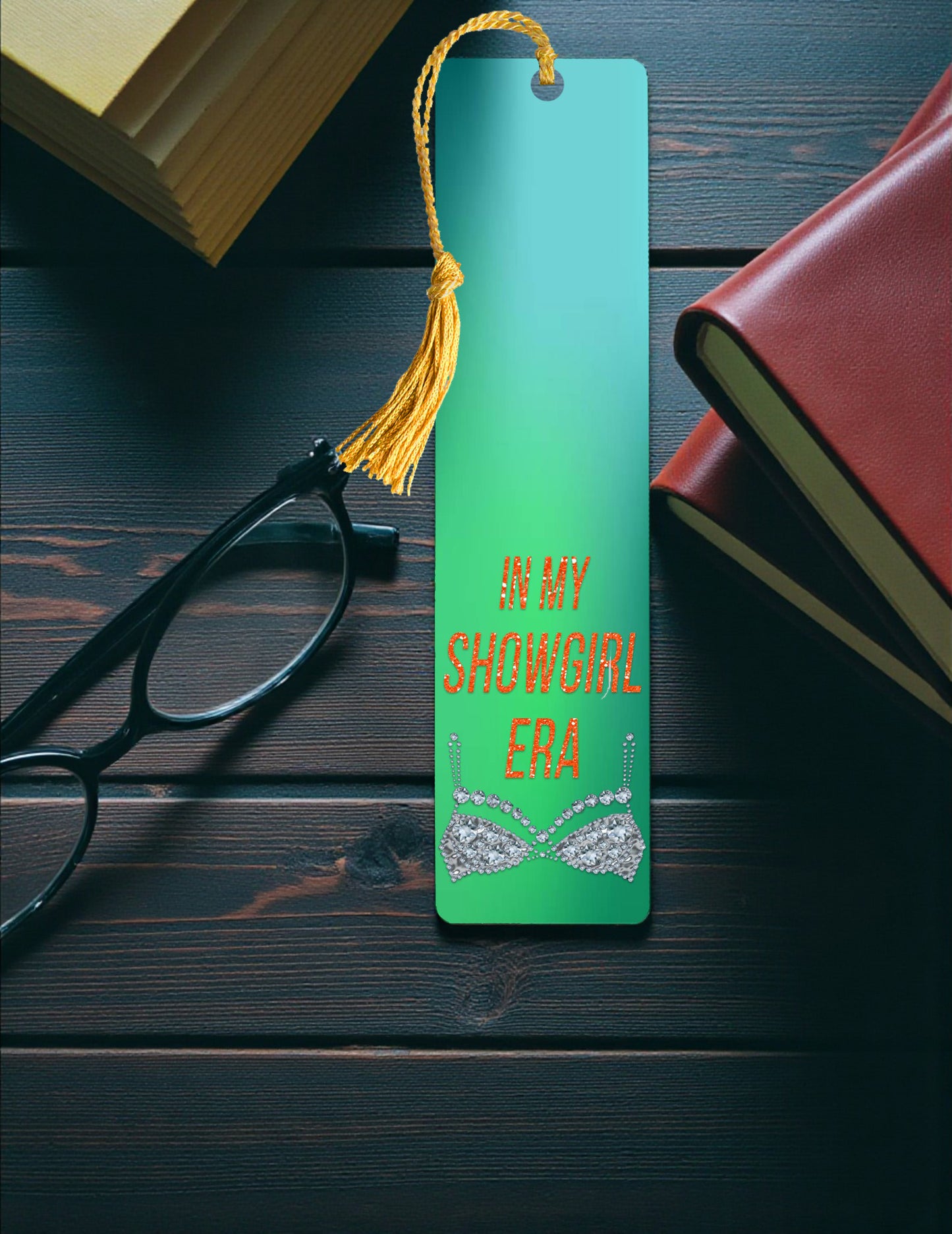 The Life of a Showgirl Metal Bookmark