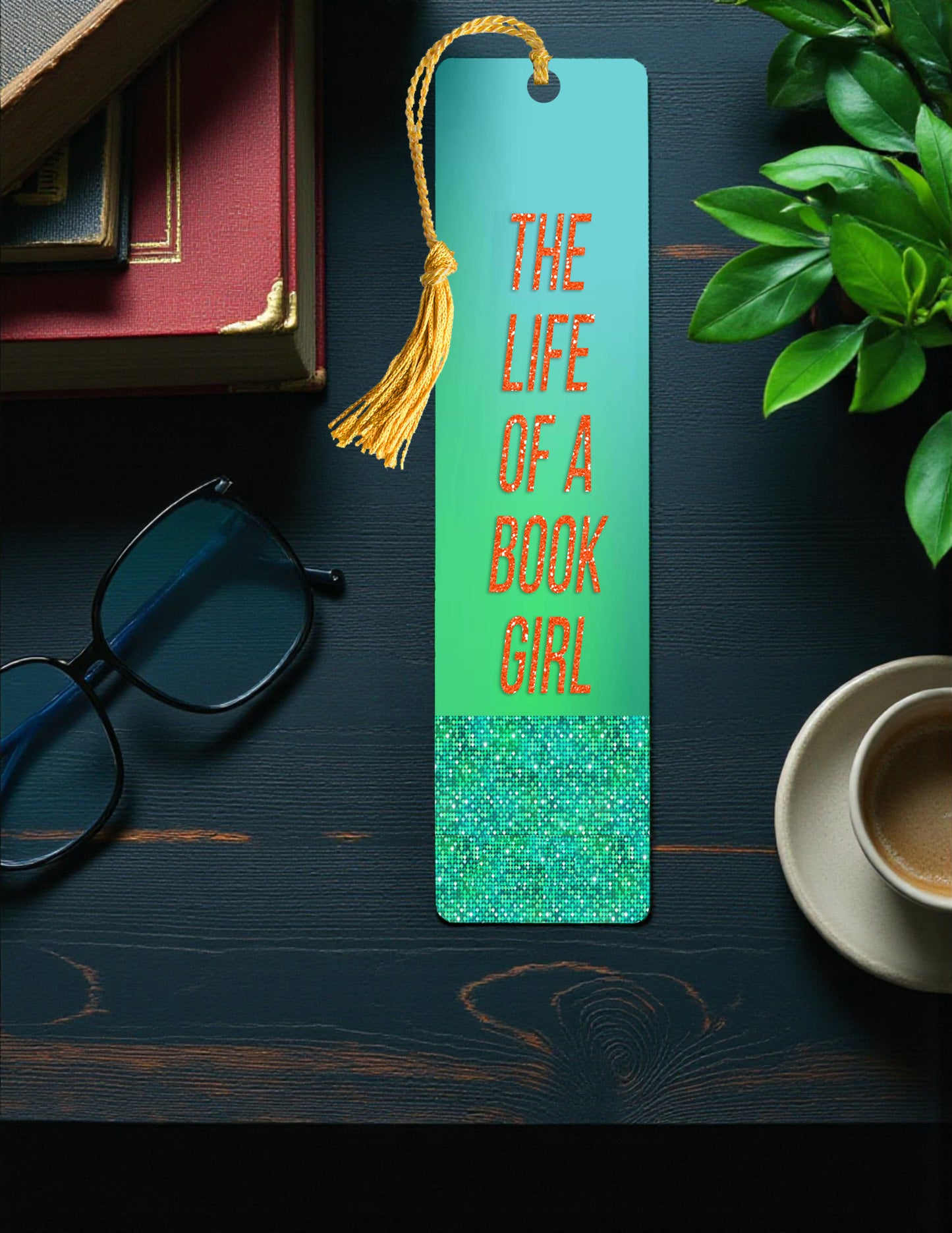 The Life of a Showgirl Metal Bookmark