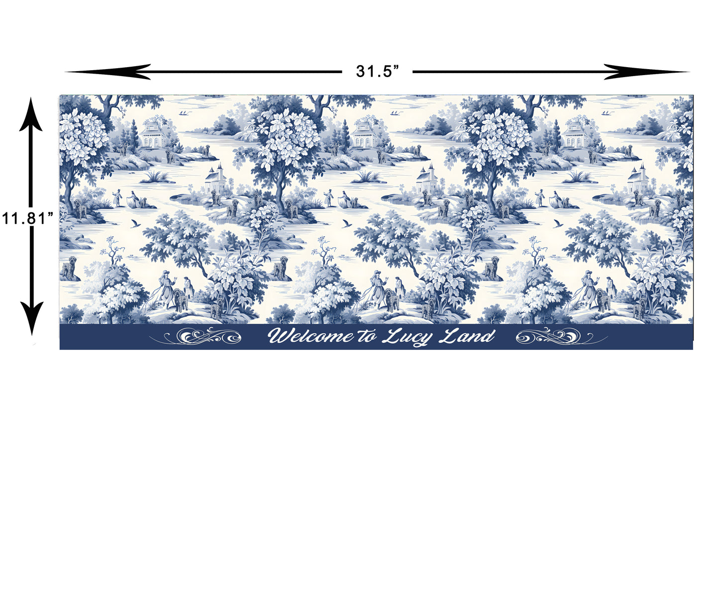 Oversized Desk Pad - Customized with Your Dog!