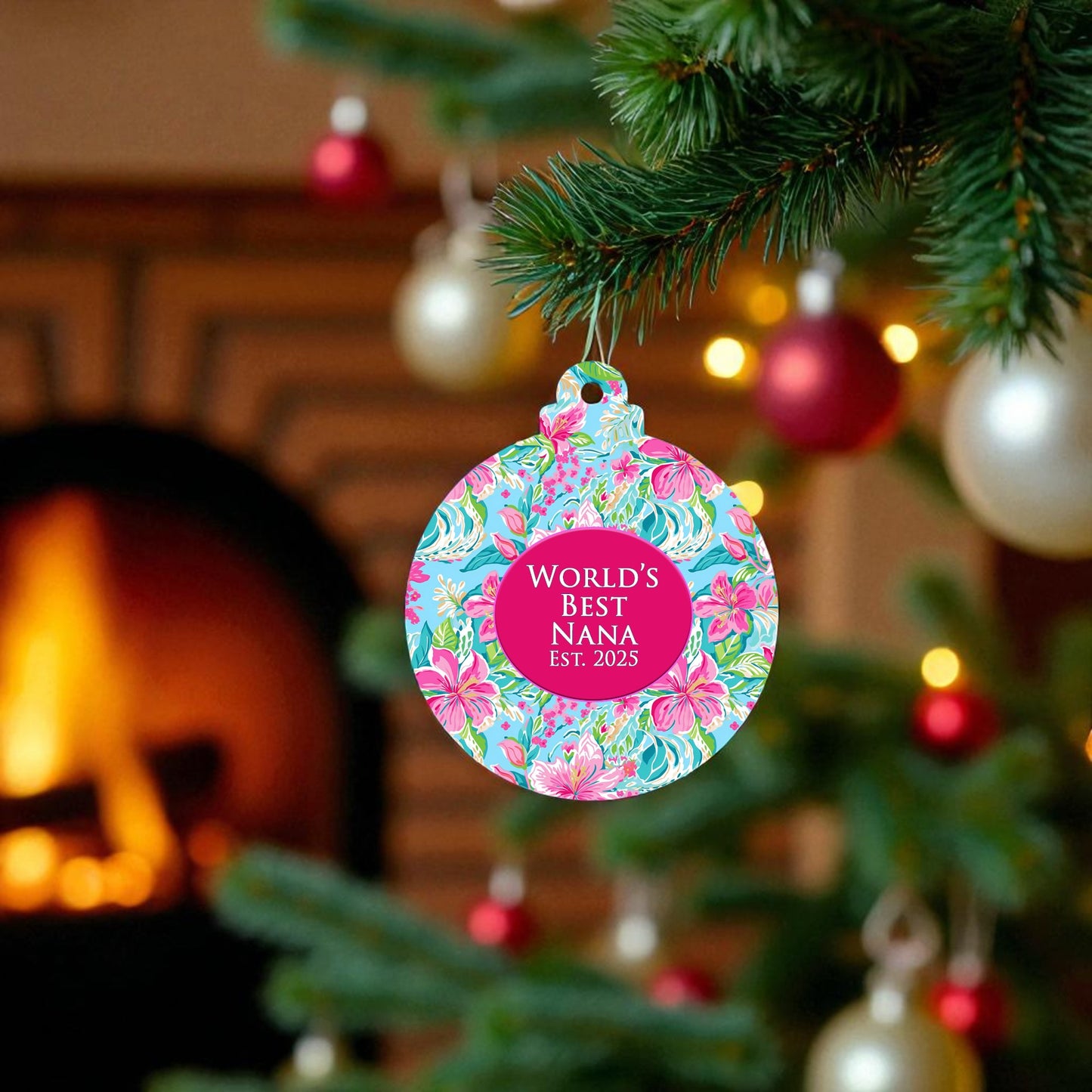 Customized Grandmother Ceramic Ornament