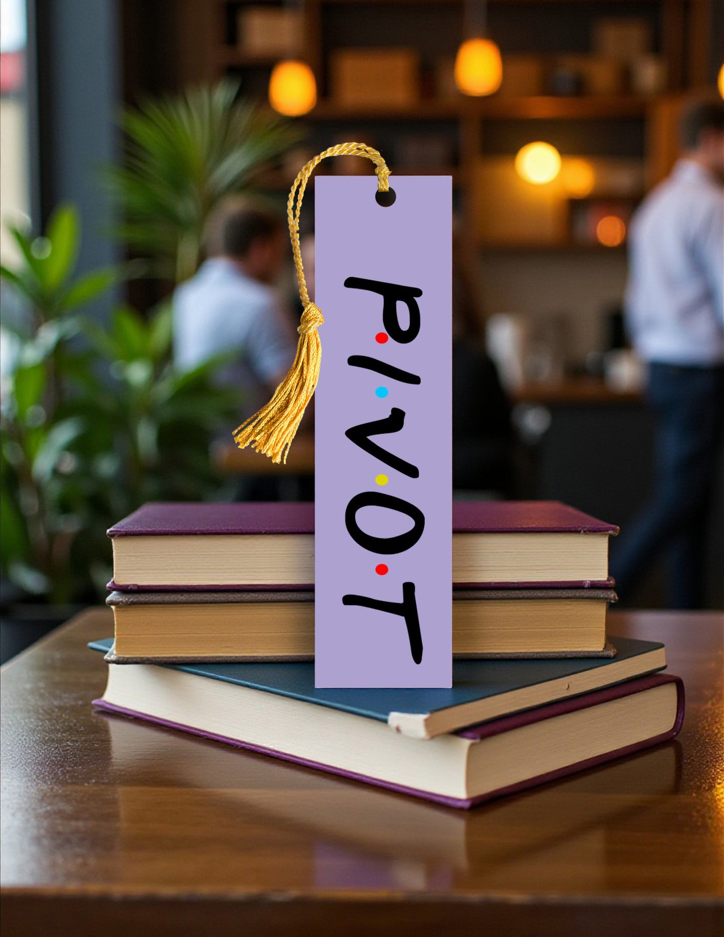 Friends Inspired Metal Bookmark