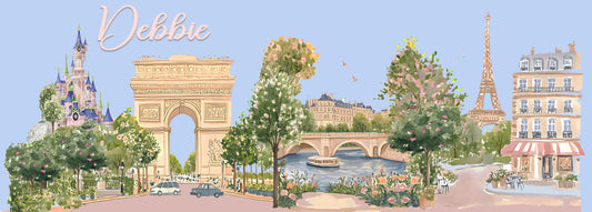 Personalized Paris Scenes Mug