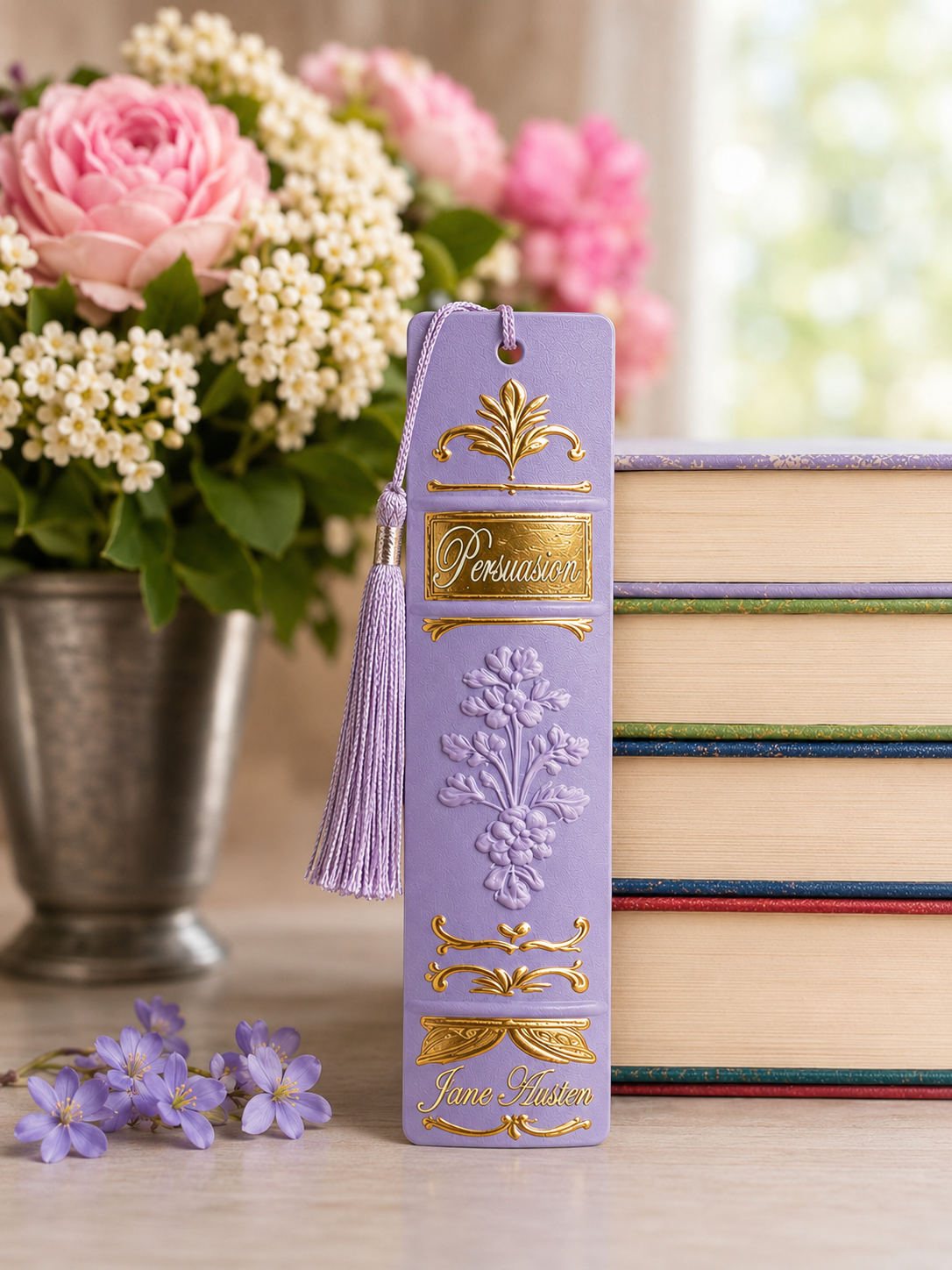 Jane Austen Metal Bookmark
