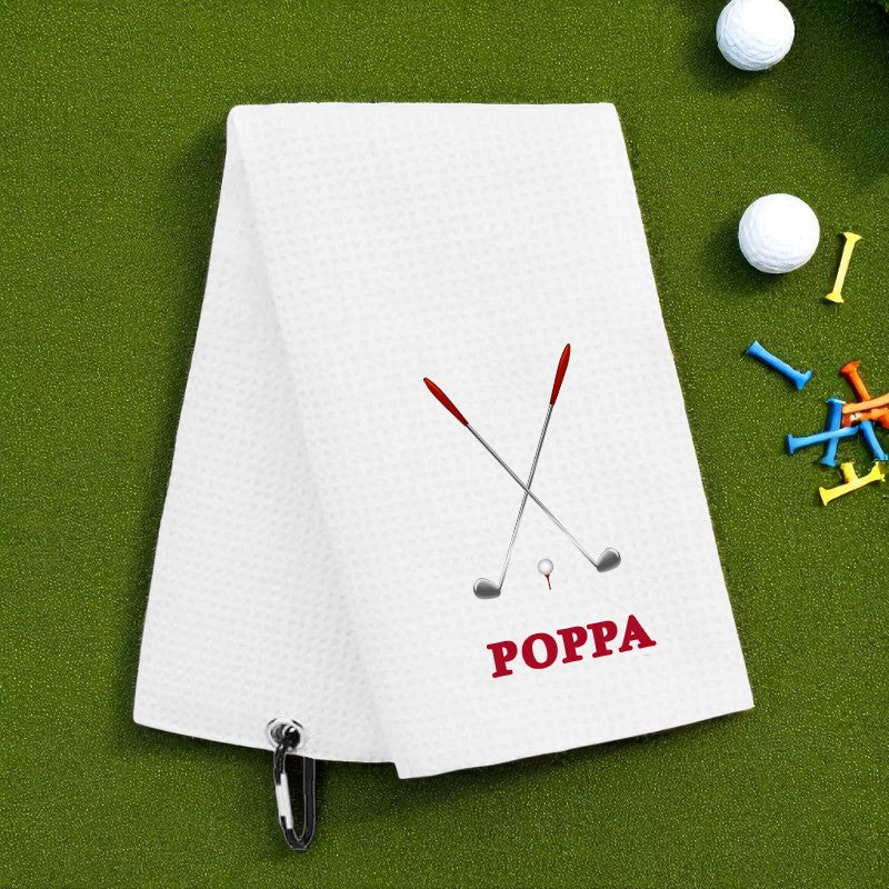 Grandfather Customized Golf Towel