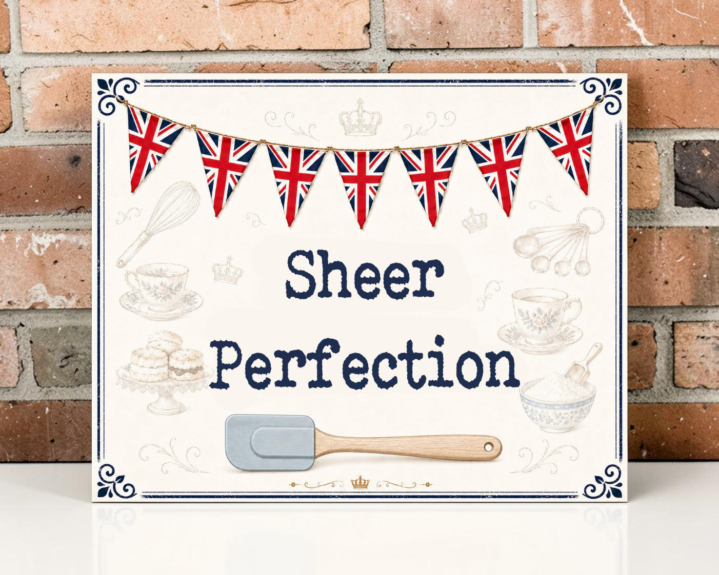 GBBO-Inspired Metal Sign