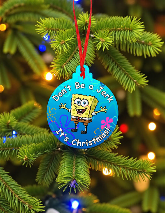 Spongebob Squarepants Ceramic Christmas Ornament