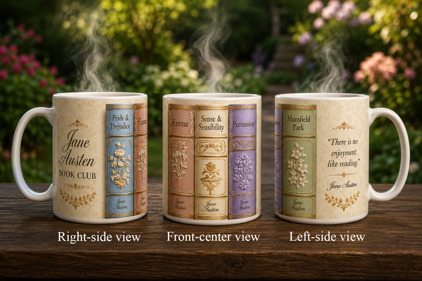 15 oz. Jane Austen Book Club Mug