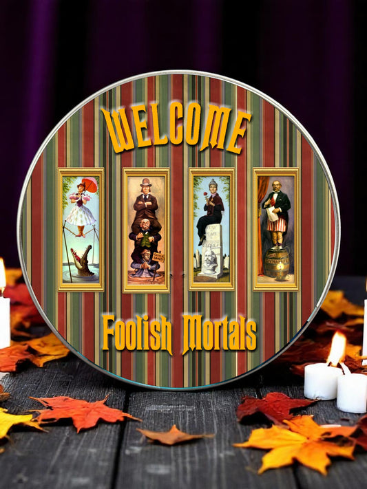 Haunted Mansion Stretching Portraits Inspired Metal Box