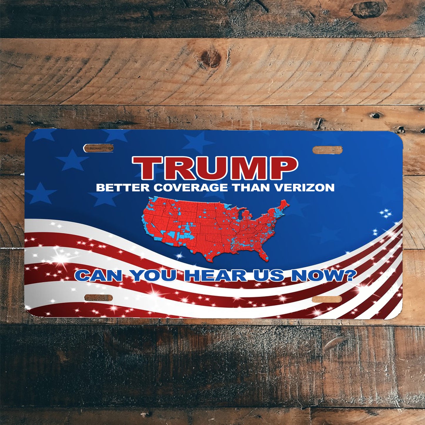 Better Coverage than Verizon License Plate