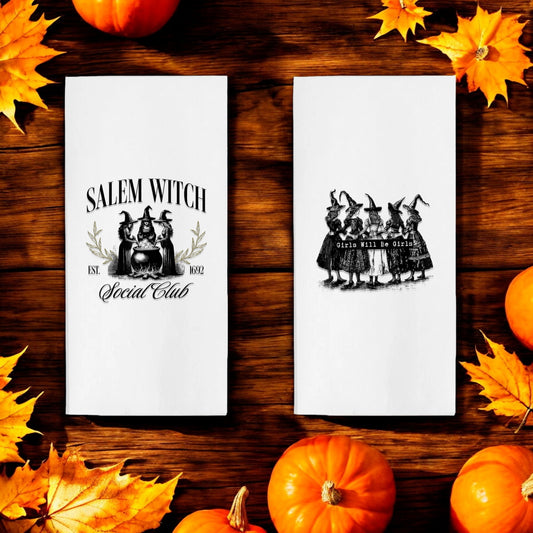 Salem Witches Tea Towels - Set of 2!