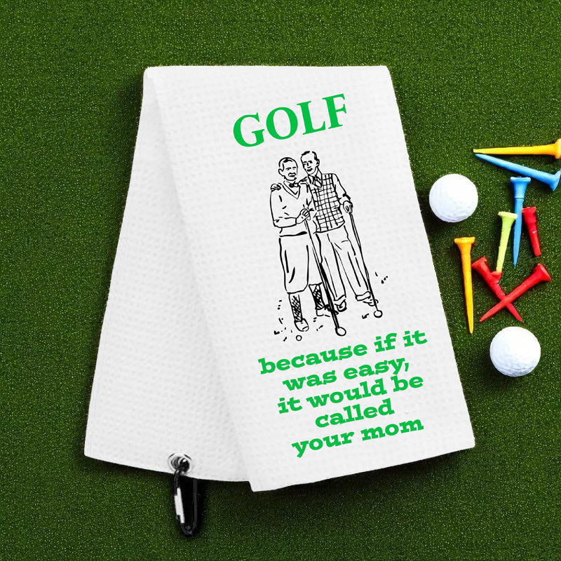 "Your Mom" Golf Towel