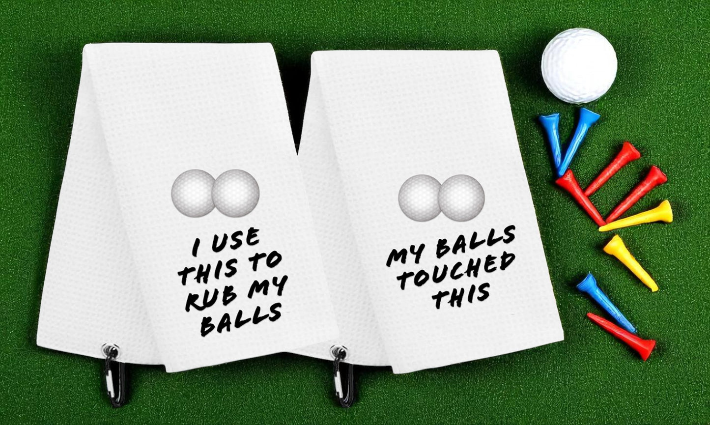 My Balls Golf Towel