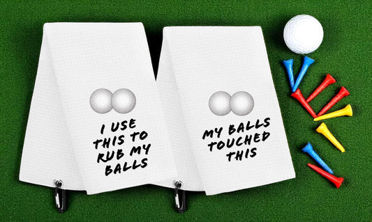 My Balls Golf Towel
