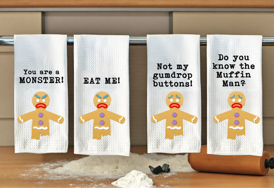 Gingy Tea Towels - Set of 2, 3, or 4!