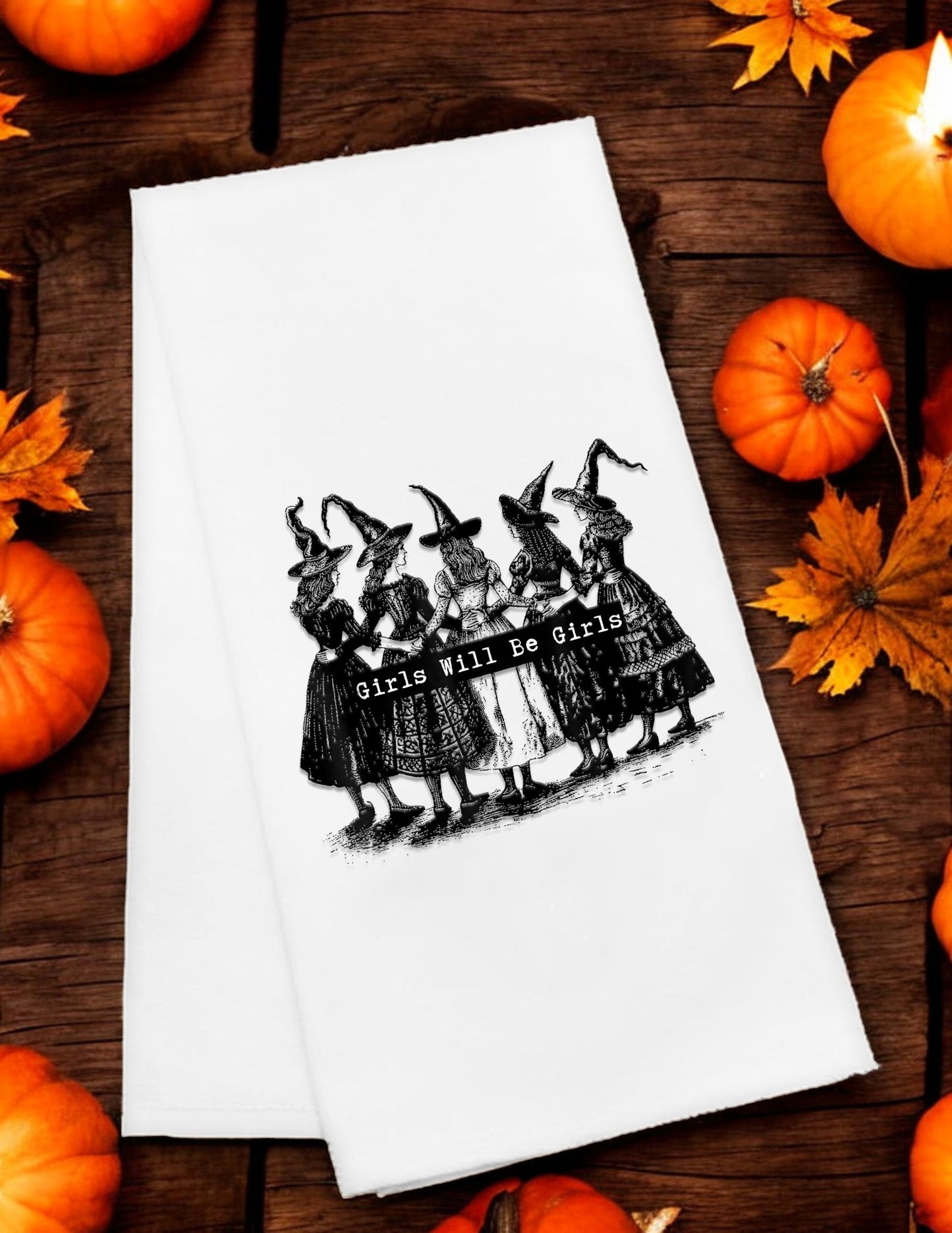 Salem Witches Tea Towels - Set of 2!