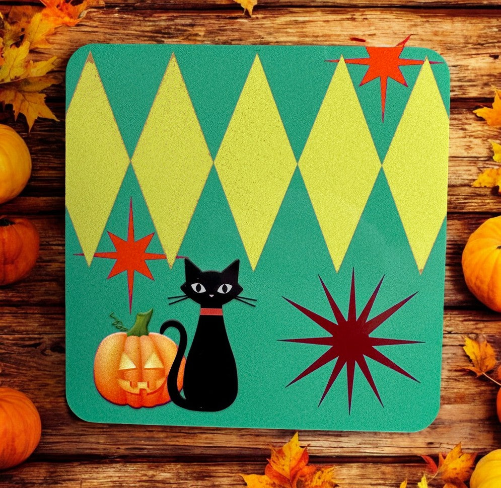 MCM Halloween Coasters - SET OF 4!