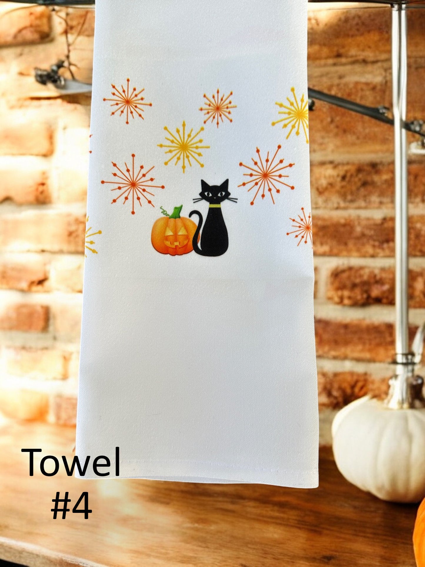 MCM Halloween Tea Towels