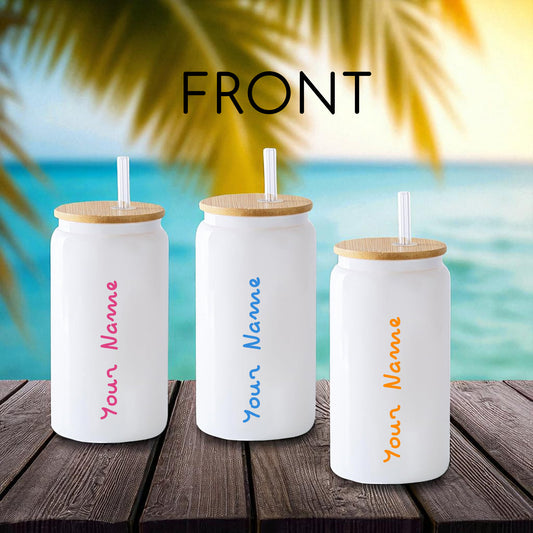 Personalized Love Island-Inspired Tumbler