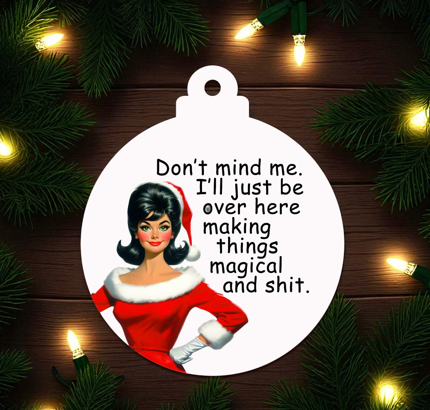 Retro Christmas Ornaments