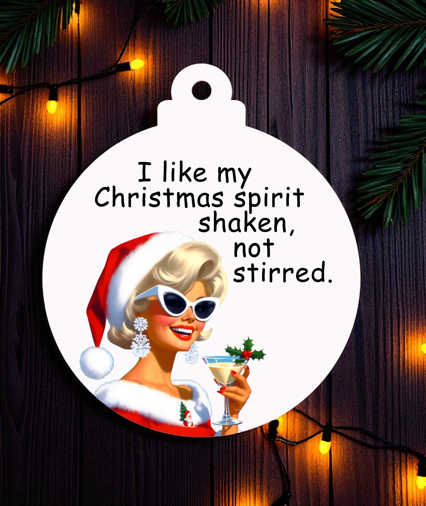 Retro Christmas Ornaments