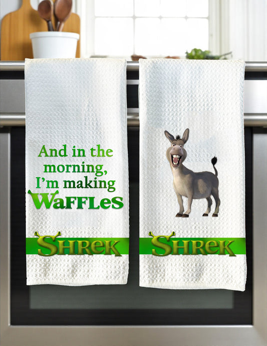 I'm Making Waffles Tea Towels - Set of 2!