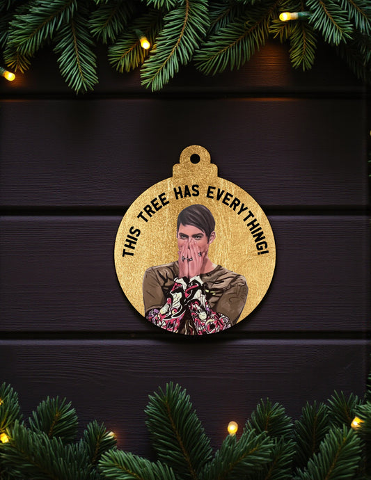 SNL Stefon Ceramic Ornament