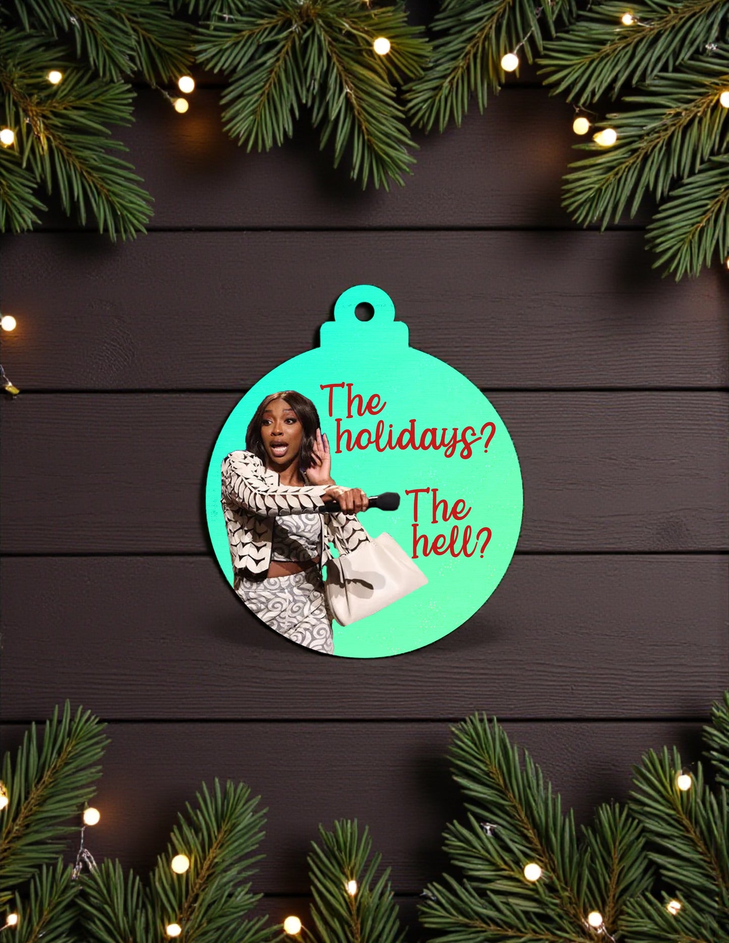 SNL's Miss Eggy Ceramic Ornament