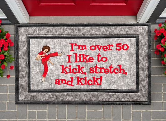 SNL's Sally O'Malley-Inspired Door Mat
