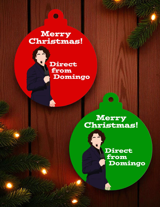 SNL Domingo Ceramic Christmas Ornament