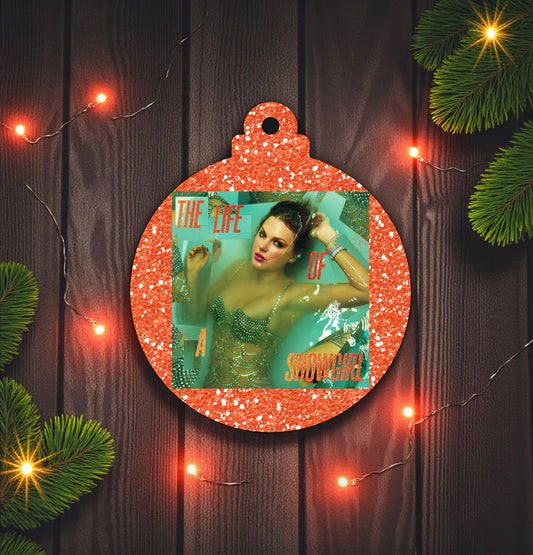 Taylor Swift Life of a Showgirl Ceramic Ornament